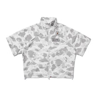 BAPE X CLOT 카모 슬리브 디테처블 레인 자켓(M) WHITE