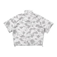 BAPE X CLOT 카모 슬리브 디테처블 레인 자켓(M) WHITE