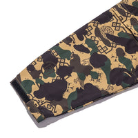 BAPE X CLOT 카모 슬리브 디테처블 레인 자켓(M) YELLOW