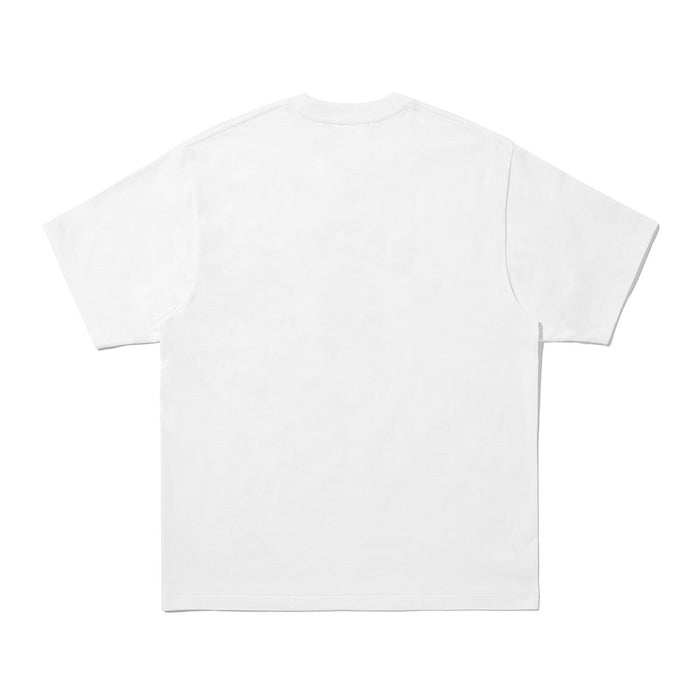 BAPE X CLOT 콜리지 릴렉스드 핏 티셔츠(M) WHITE