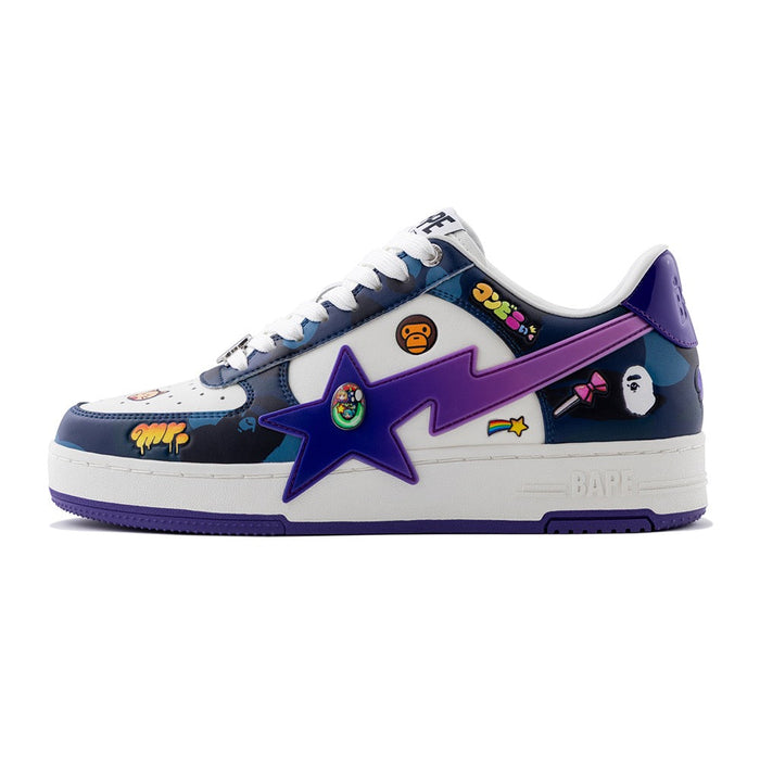 BAPE X MR. 베이프 스타 OS #1 M2 BLUE