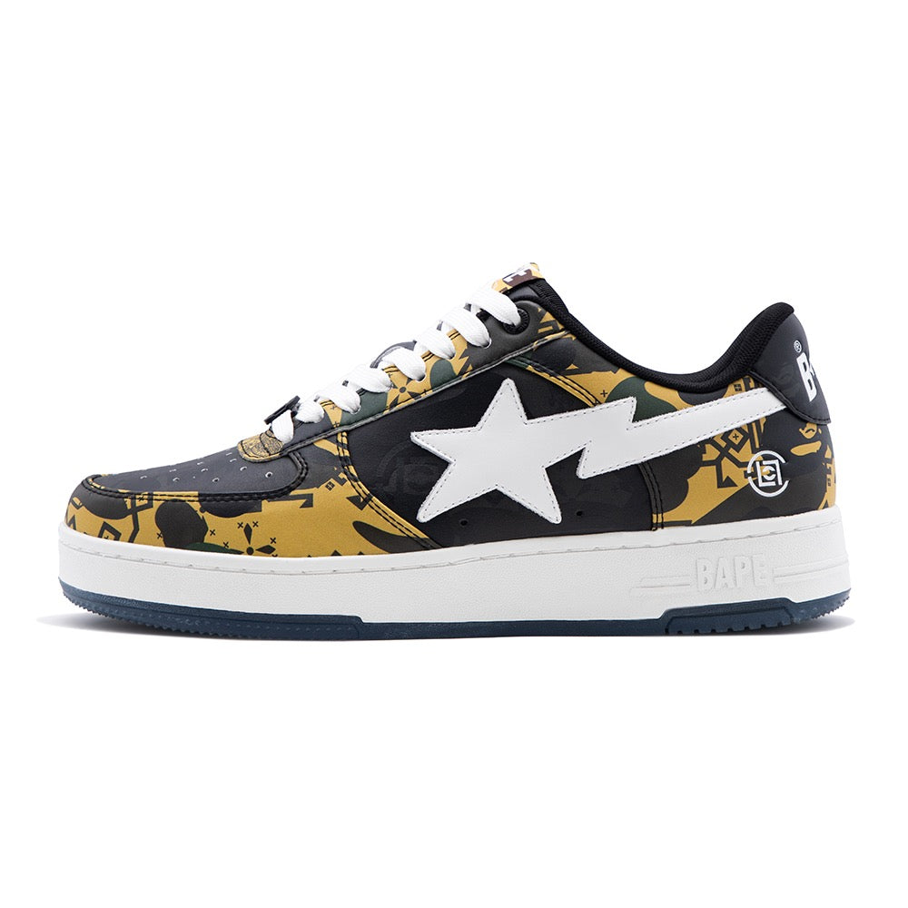 BAPE X CLOT 베이프 스타 M2 YELLOW