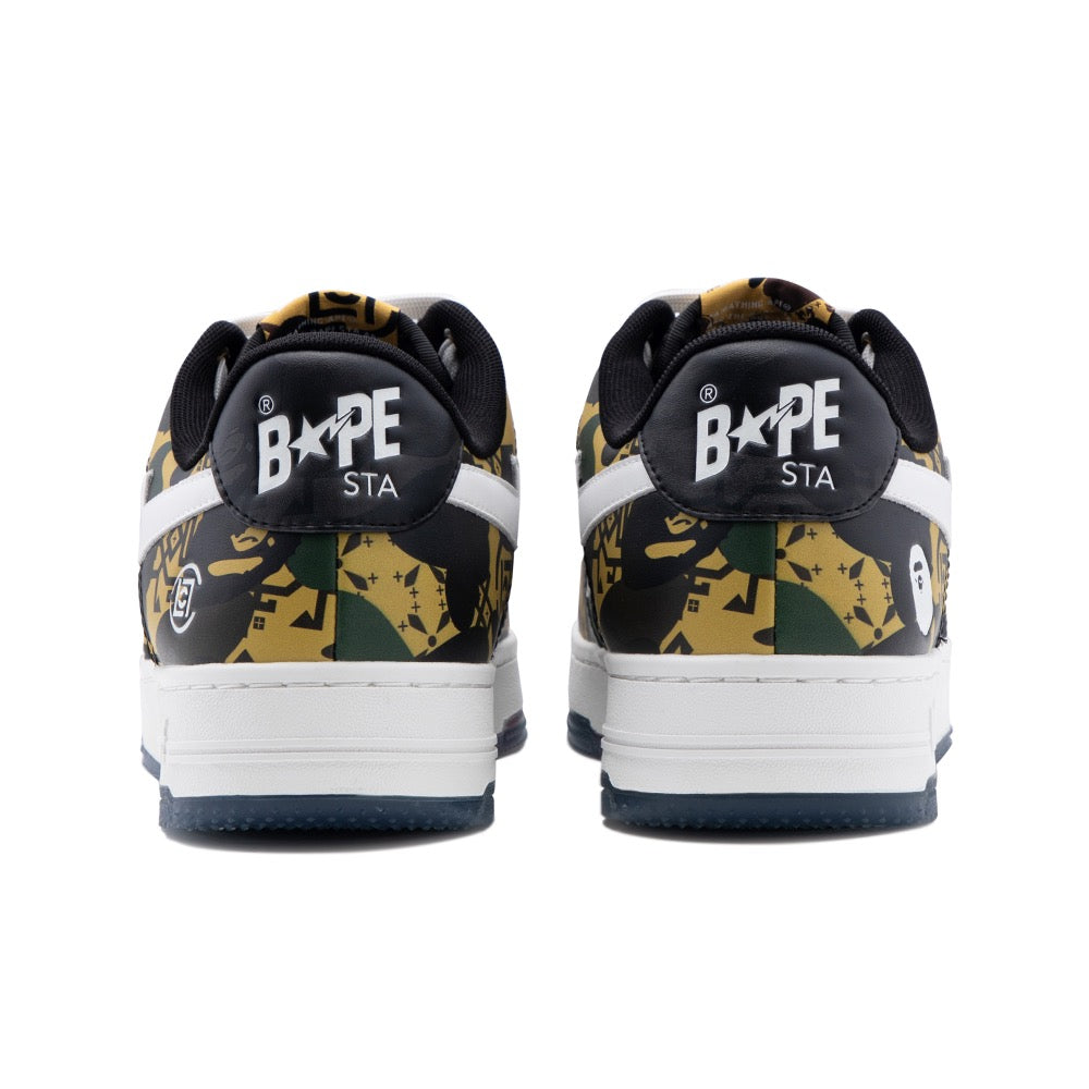 BAPE X CLOT 베이프 스타 M2 YELLOW