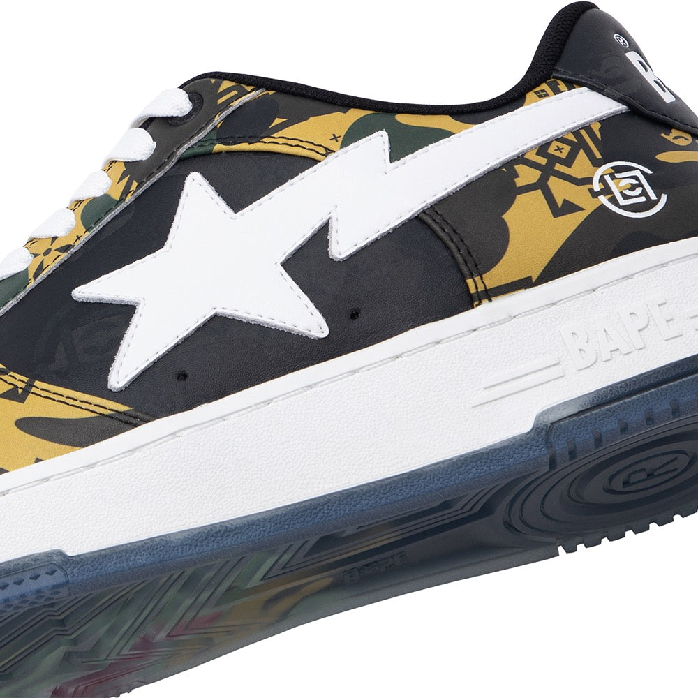 BAPE X CLOT 베이프 스타 M2 YELLOW