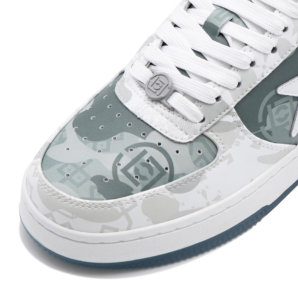 BAPE X CLOT 베이프 스타 M2 WHITE
