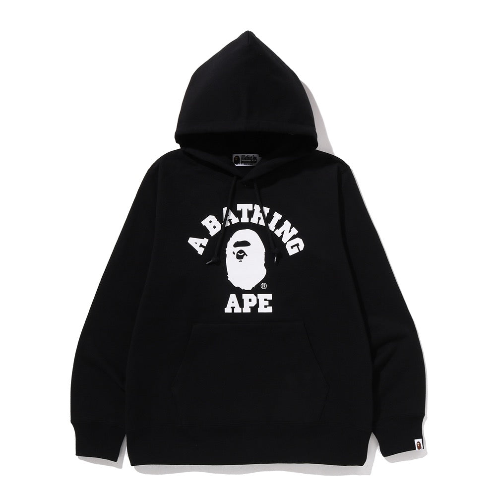 콜리지 풀오버 후드(M) BLACK