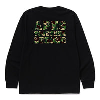 ABC 카모 콜리지 ATS 롱슬리브 티셔츠(M) BLACK/GREEN
