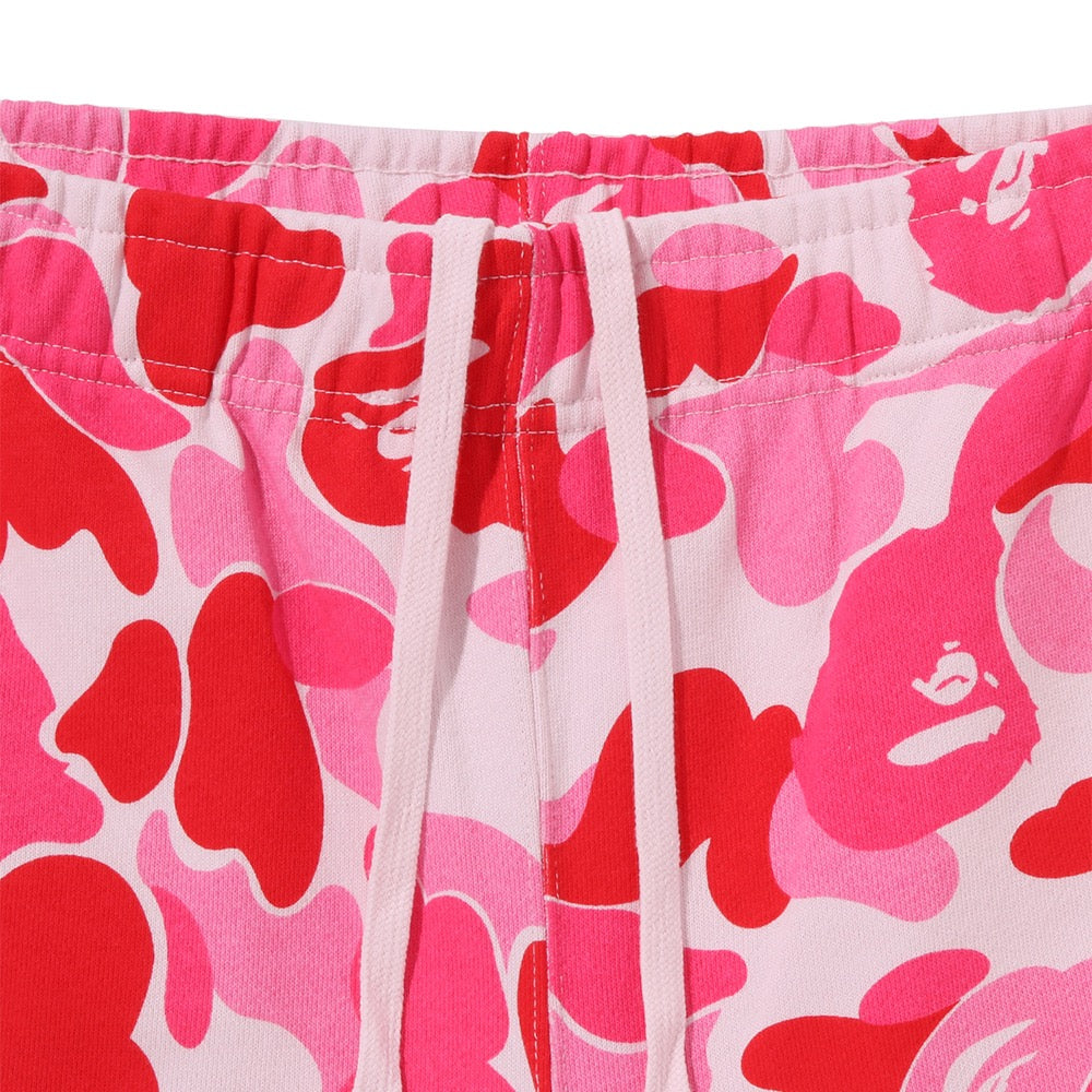 ABC 카모 에이프 헤드 원 포인트 스웨트 팬츠(M) PINK