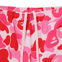 ABC 카모 에이프 헤드 원 포인트 스웨트 팬츠(M) PINK