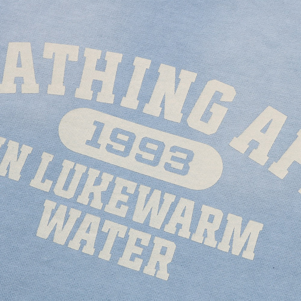 디스트로이 워시드 이펙트 릴렉스트 핏 크루넥 스웨트셔츠(M) SAX