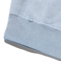 디스트로이 워시드 이펙트 릴렉스트 핏 크루넥 스웨트셔츠(M) SAX