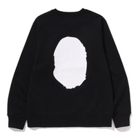 빅 에이프 헤드 크루넥 스웨트셔츠(M) BLACK