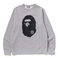 빅 에이프 헤드 크루넥 스웨트셔츠(M) GRAY