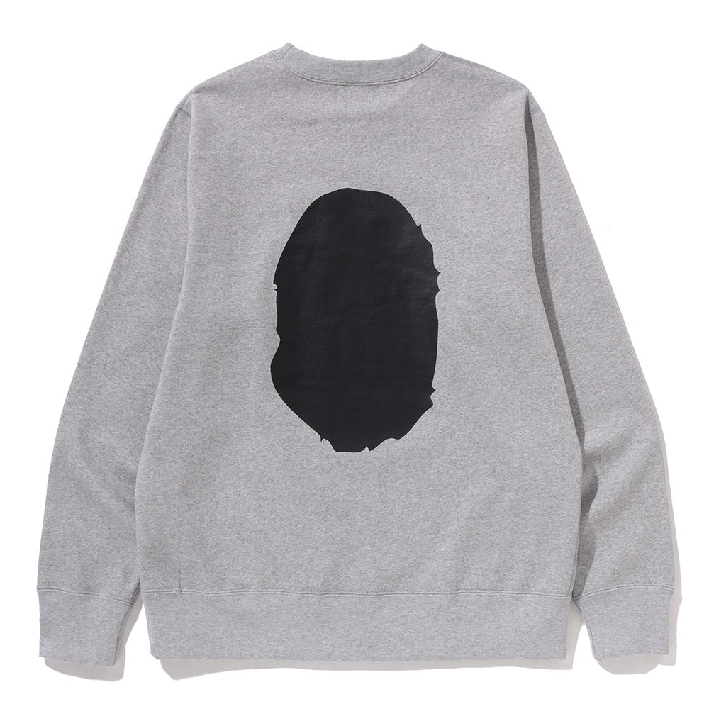 빅 에이프 헤드 크루넥 스웨트셔츠(M) GRAY