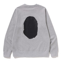 빅 에이프 헤드 크루넥 스웨트셔츠(M) GRAY