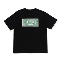 베이프 뱅크노트 티셔츠(M) BLACK