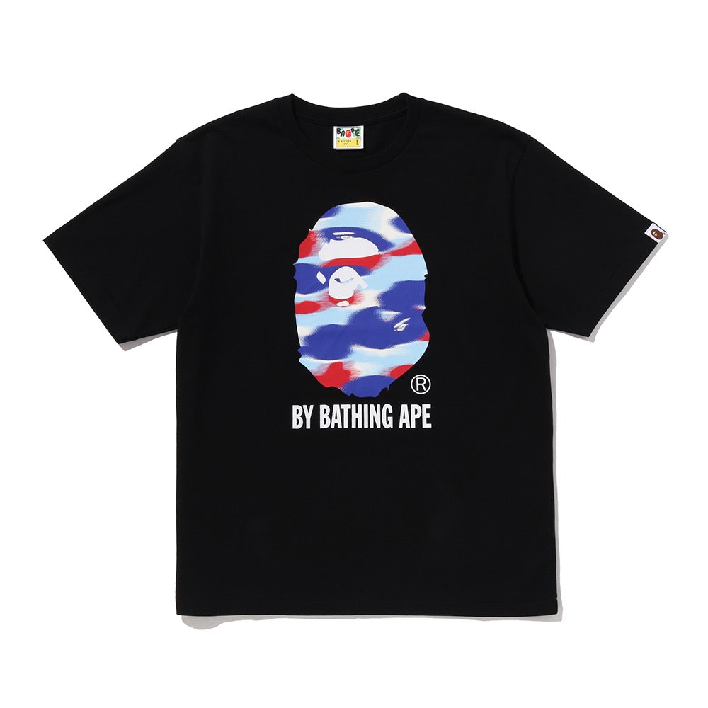 스크린 카모 BY BATHING APE 티셔츠(M) BLACK