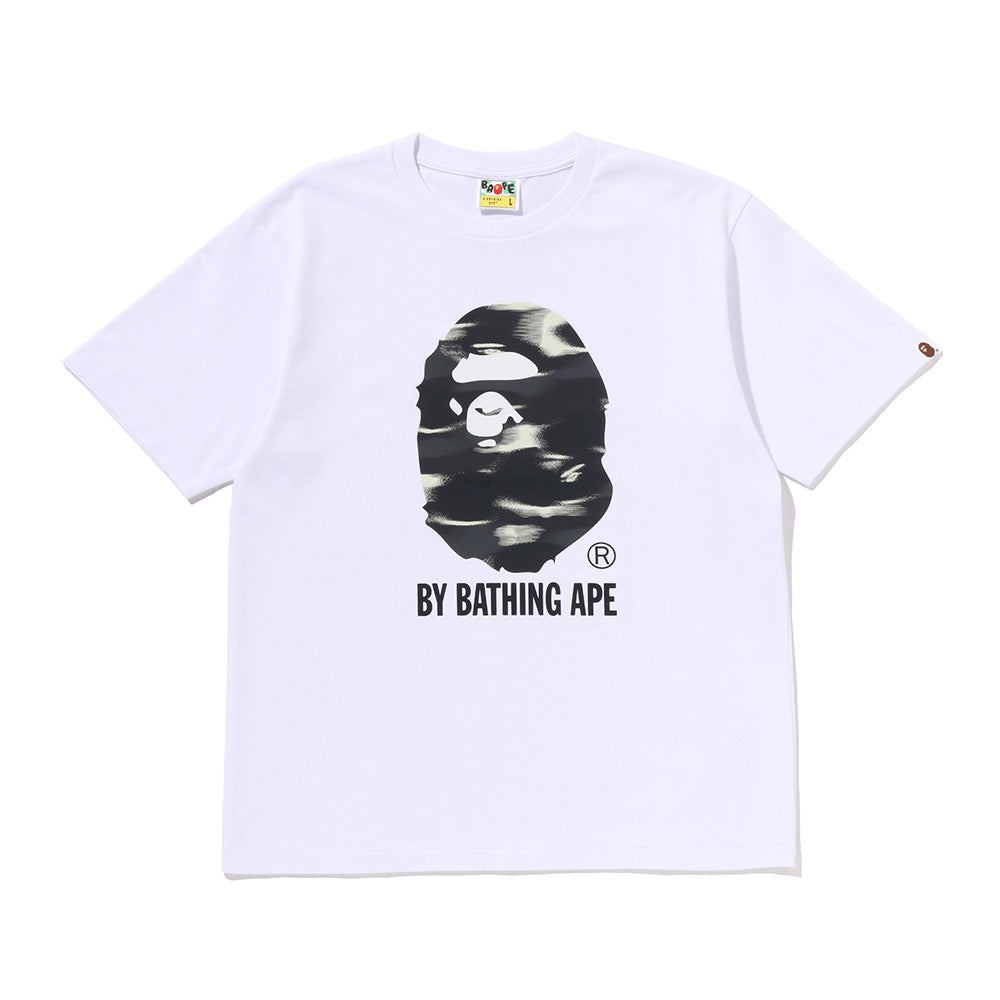 스크린 카모 BY BATHING APE 티셔츠(M) WHITE