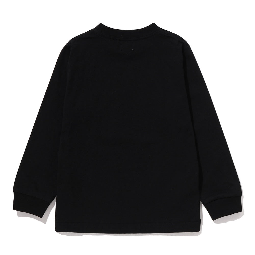 베이비 마일로 롱슬리브 티셔츠(KIDS) BLACK