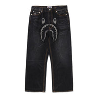 샤크 릴렉스드 핏 데님 팬츠(M) INDIGO