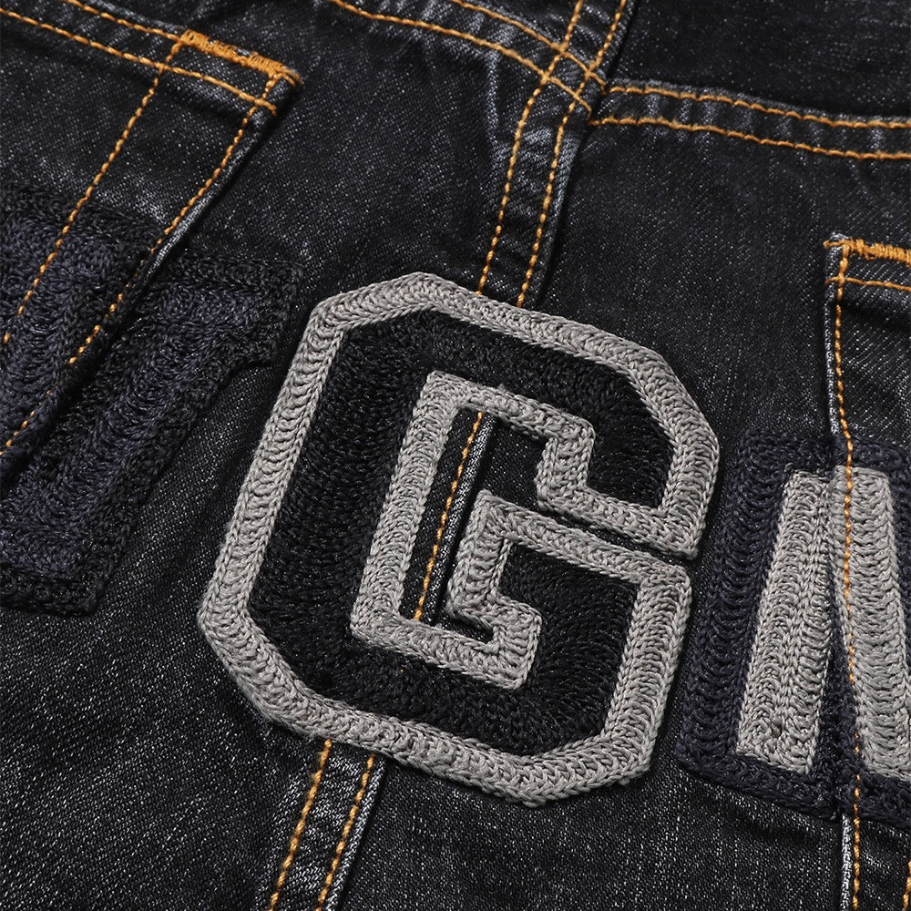 샤크 릴렉스드 핏 데님 팬츠(M) INDIGO