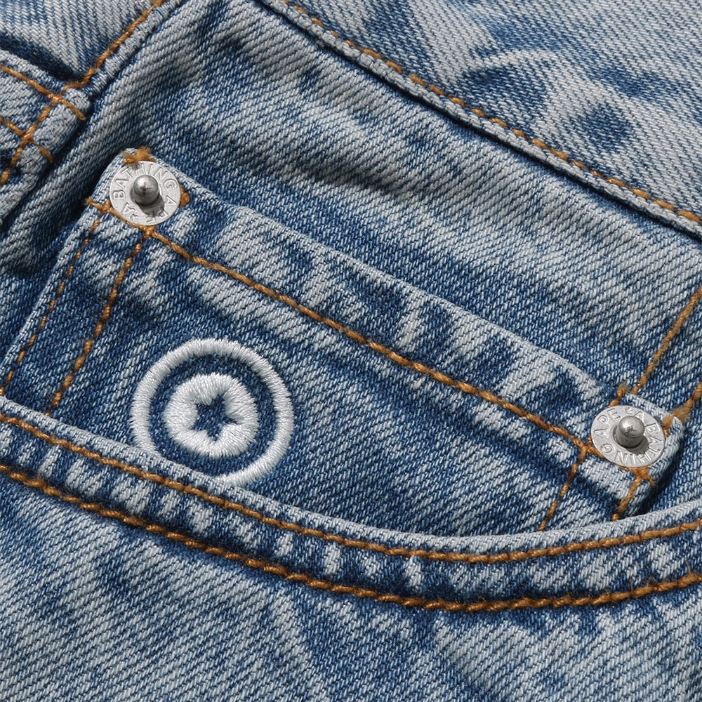 샤크 릴렉스드 핏 데님 팬츠(M) LIGHTINDI