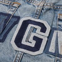 샤크 릴렉스드 핏 데님 팬츠(M) LIGHTINDI