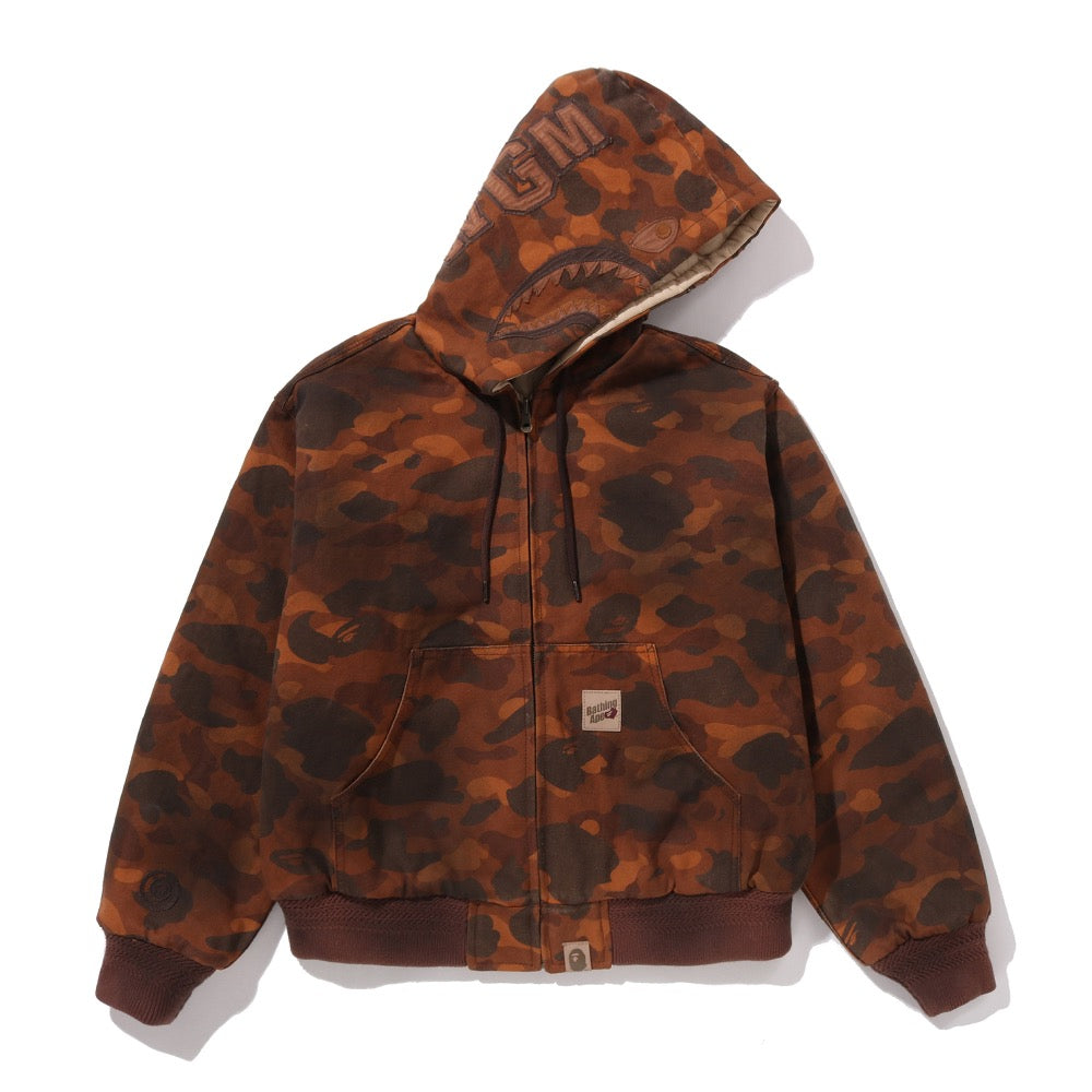 솔리드 퍼스트 카모 리버시블 샤크 집 헤비 자켓(M) BEIGE