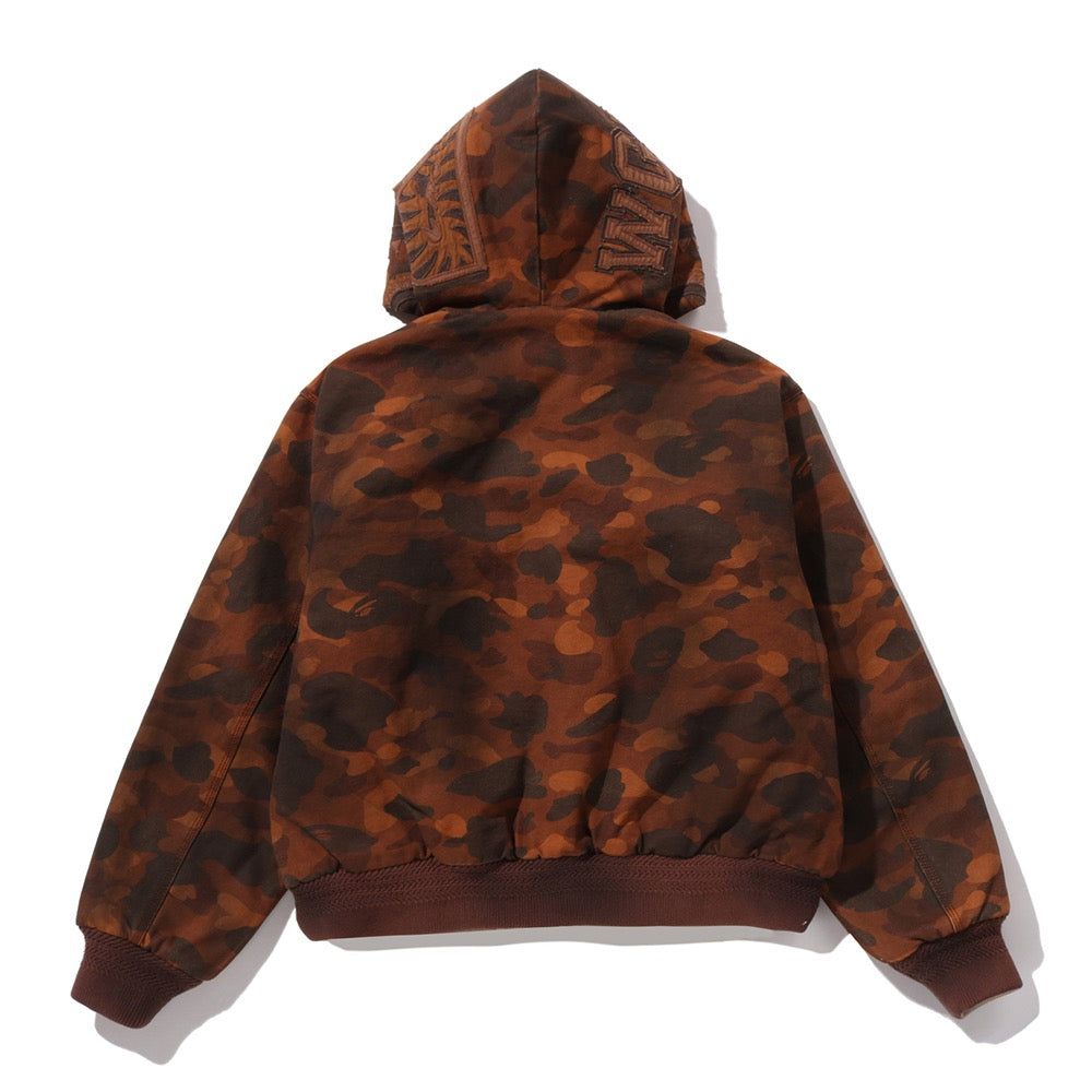 솔리드 퍼스트 카모 리버시블 샤크 집 헤비 자켓(M) BEIGE