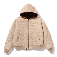 솔리드 퍼스트 카모 리버시블 샤크 집 헤비 자켓(M) BEIGE