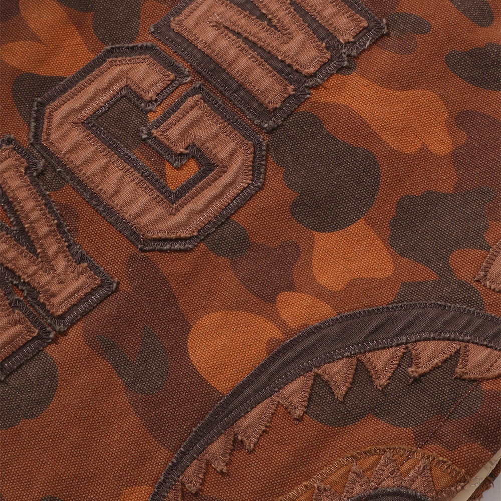 솔리드 퍼스트 카모 리버시블 샤크 집 헤비 자켓(M) BEIGE