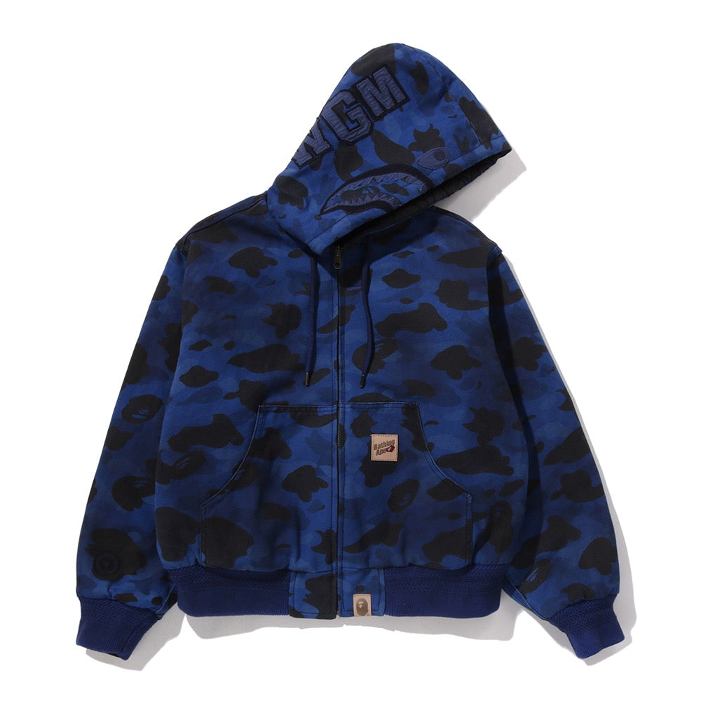 솔리드 퍼스트 카모 리버시블 샤크 집 헤비 자켓(M) CHARCOAL