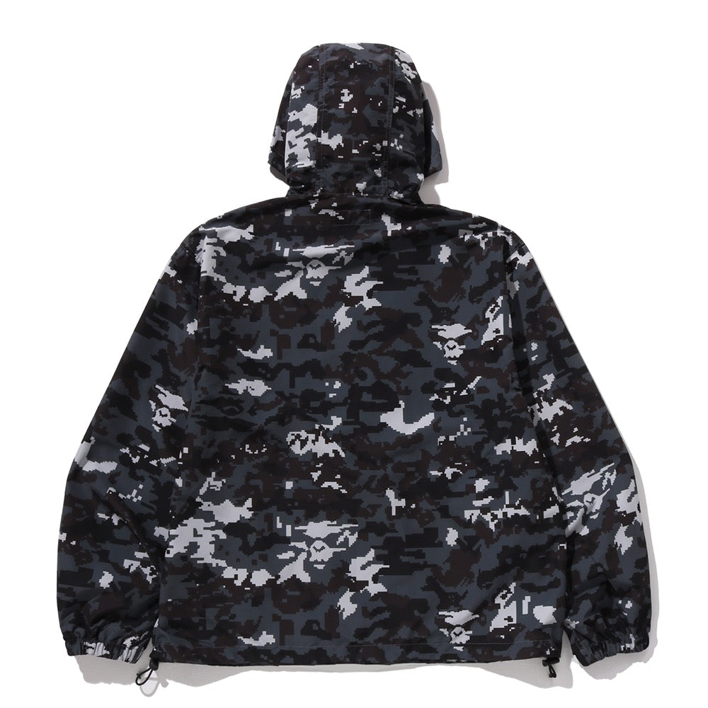 멀티 픽셀 카모 후디드 자켓(M) BLACK