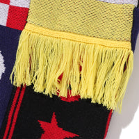 스카프 패턴 레귤러 핏 트랙 자켓(M) MULTI