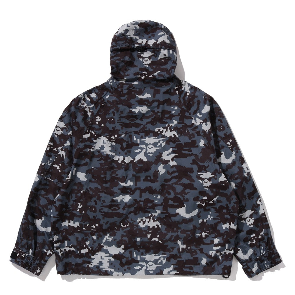멀티 픽셀 카모 스노우보드 2 레이어 자켓(M) BLACK