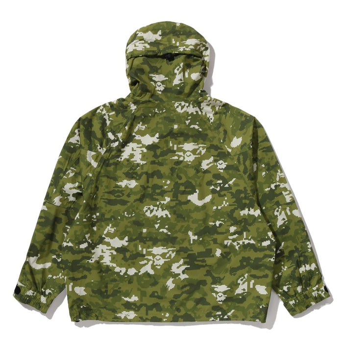 멀티 픽셀 카모 스노우보드 2 레이어 자켓(M) GREEN