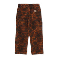 솔리드 퍼스트 카모 가먼트 다이 릴렉스드 핏 워크 팬츠(M) BROWN