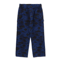 솔리드 퍼스트 카모 가먼트 다이 릴렉스드 핏 워크 팬츠(M) NAVY