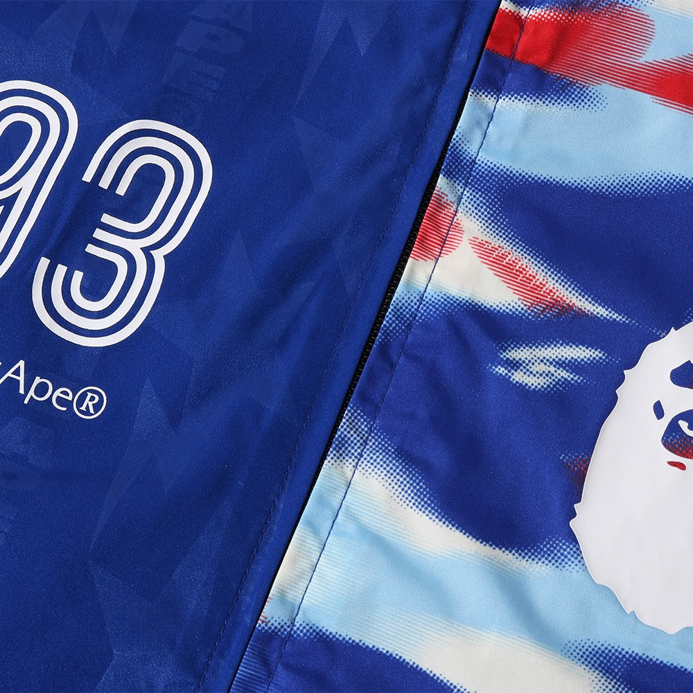 스플릿 스탠드 칼라 트랙 자켓(M) BLUE