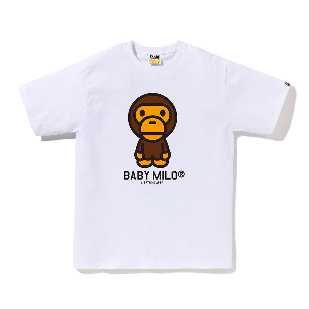 베이비 마일로 티셔츠(M) WHITE