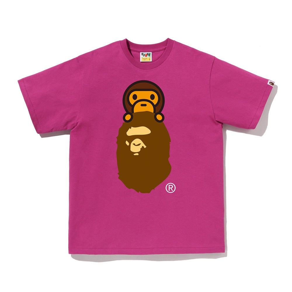 마일로 온 에이프 헤드 티셔츠(M) PINK