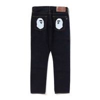 에이프 헤드 데님 팬츠(M) INDIGO