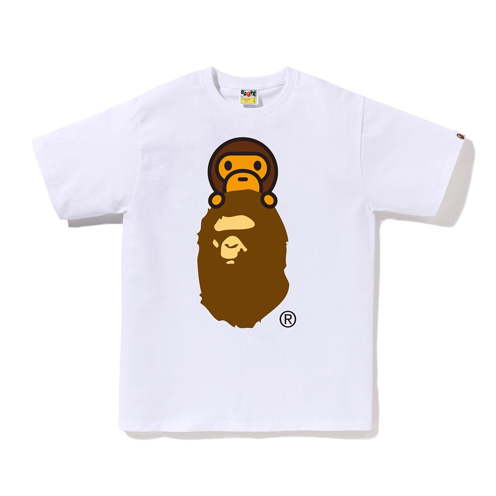 마일로 온 에이프 헤드 티셔츠(M) WHITE