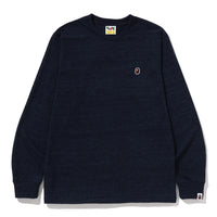 원 포인트 롱슬리브 티셔츠(M) NAVY