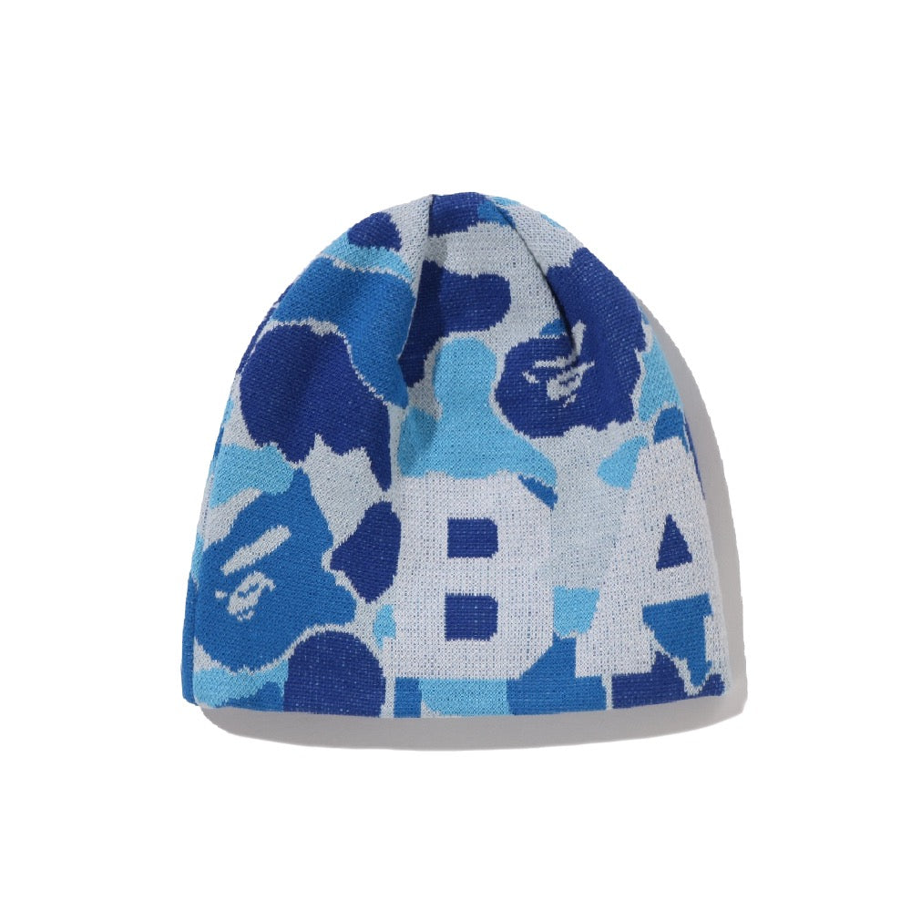 ABC 카모 니트 캡(M) BLUE