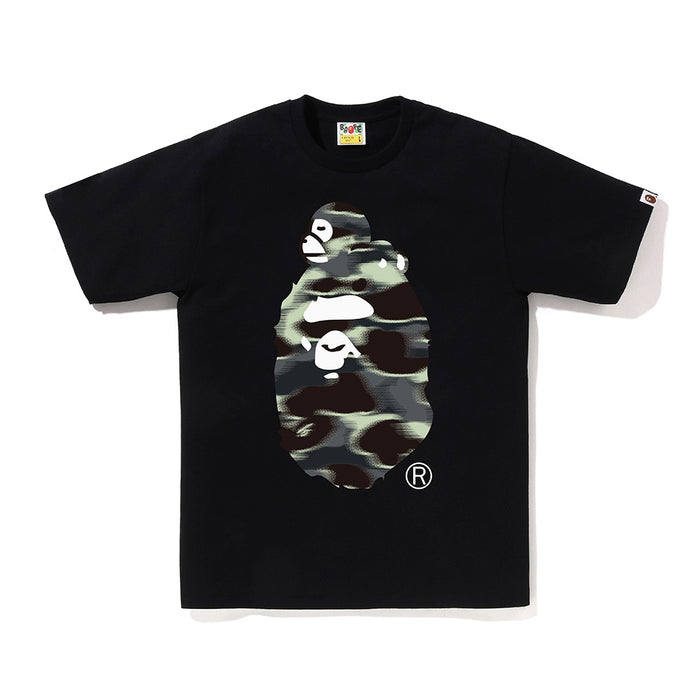스크린 카모 마일로 온 빅 에이프 티셔츠(M) BLACK/BLACK