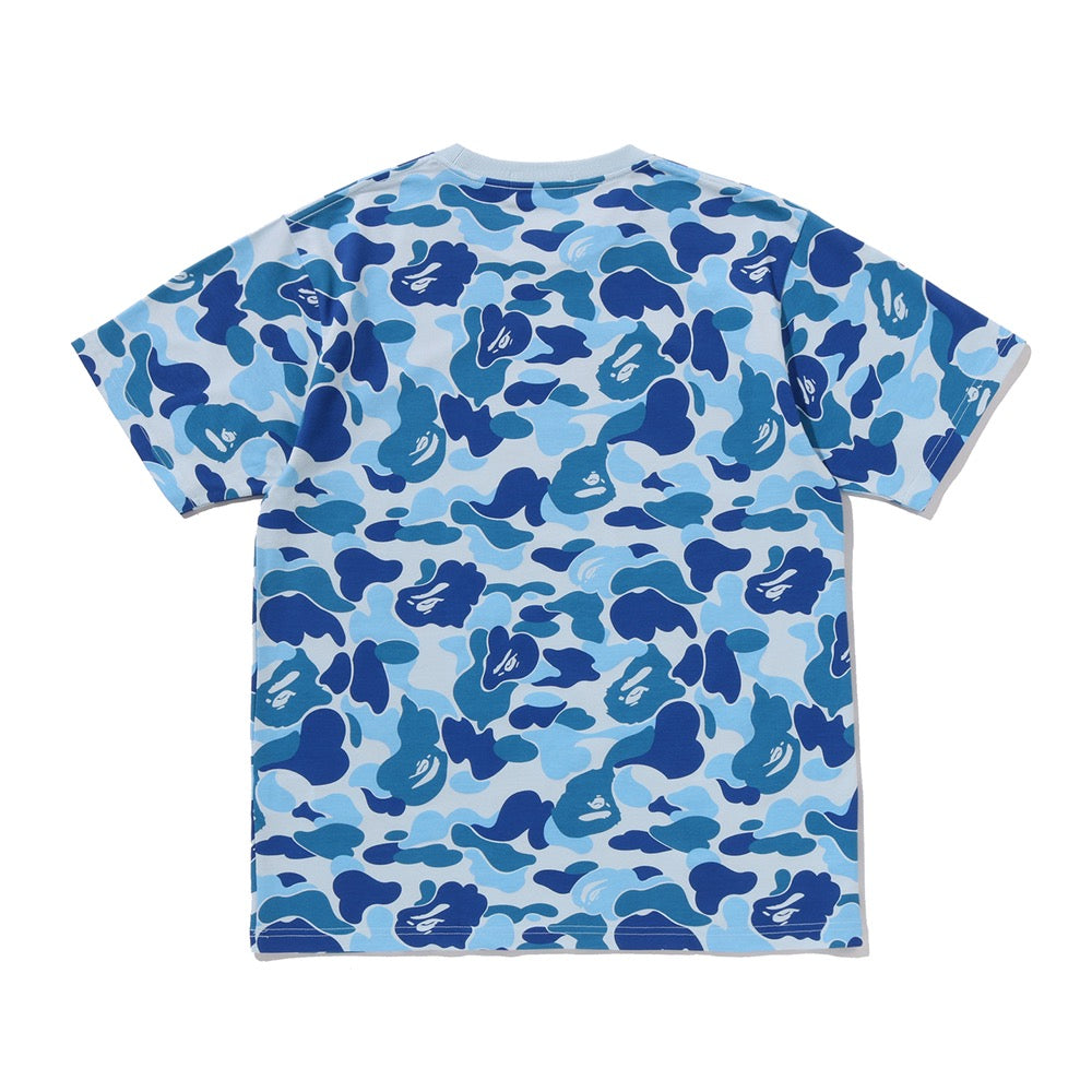 ABC 카모 콜리지 티셔츠(M) BLUE