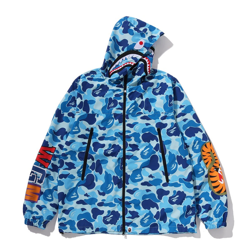 ABC 카모 샤크 후드 자켓(M) BLUE