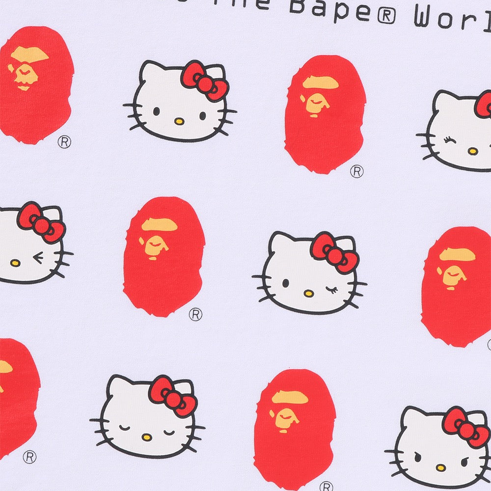 BAPE X HELLO KITTY 티셔츠(KIDS) WHITE – kr.bape.com