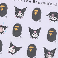 BAPE X KUROMI 티셔츠(W) WHITE